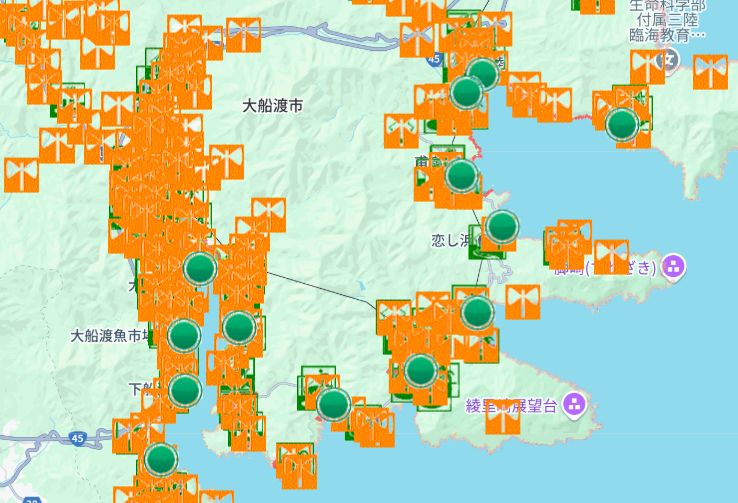 岩手県大船渡市の山林火災が「鎮圧」になったニュースを見ました。