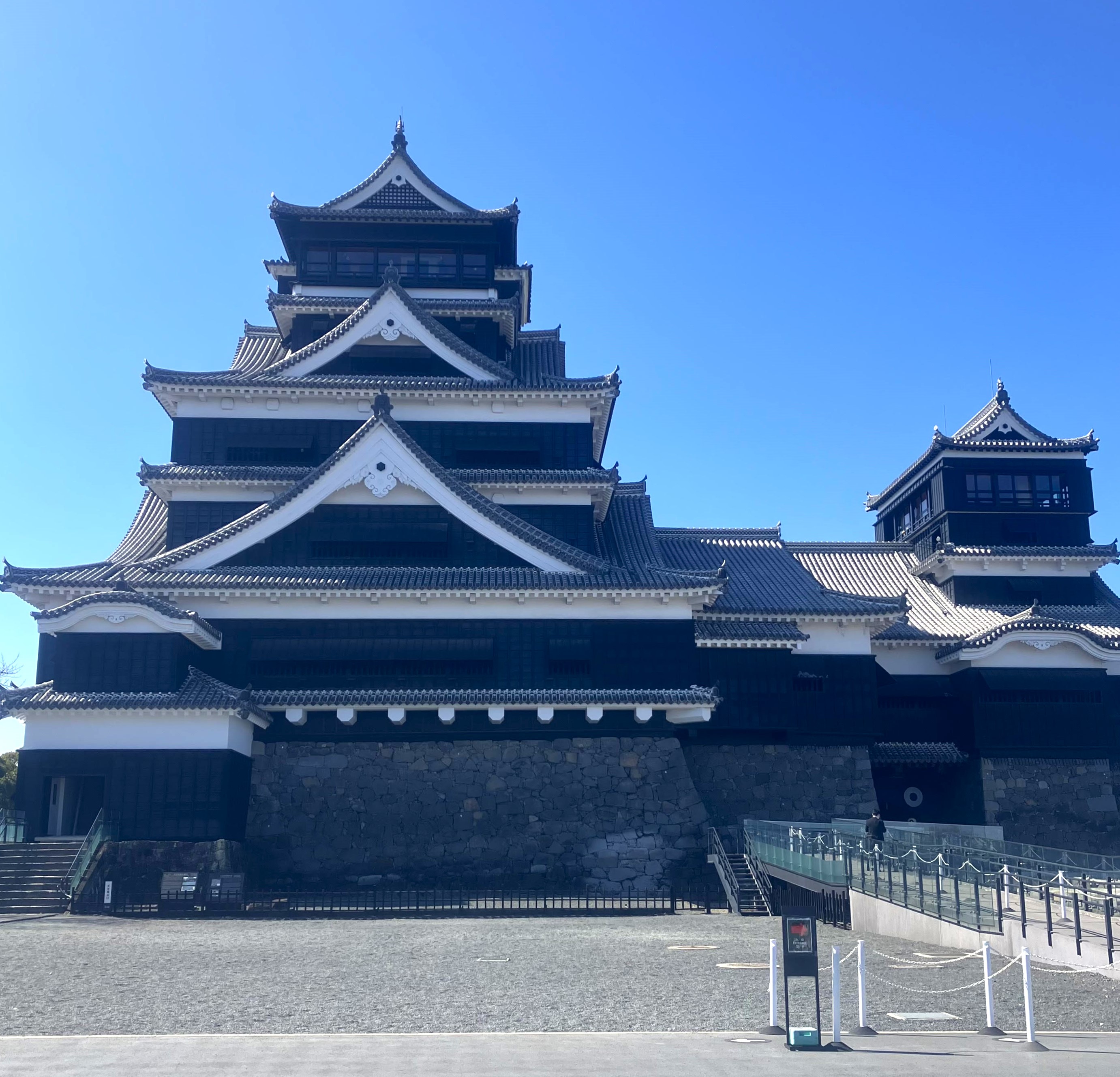 復旧が進む熊本城🏯