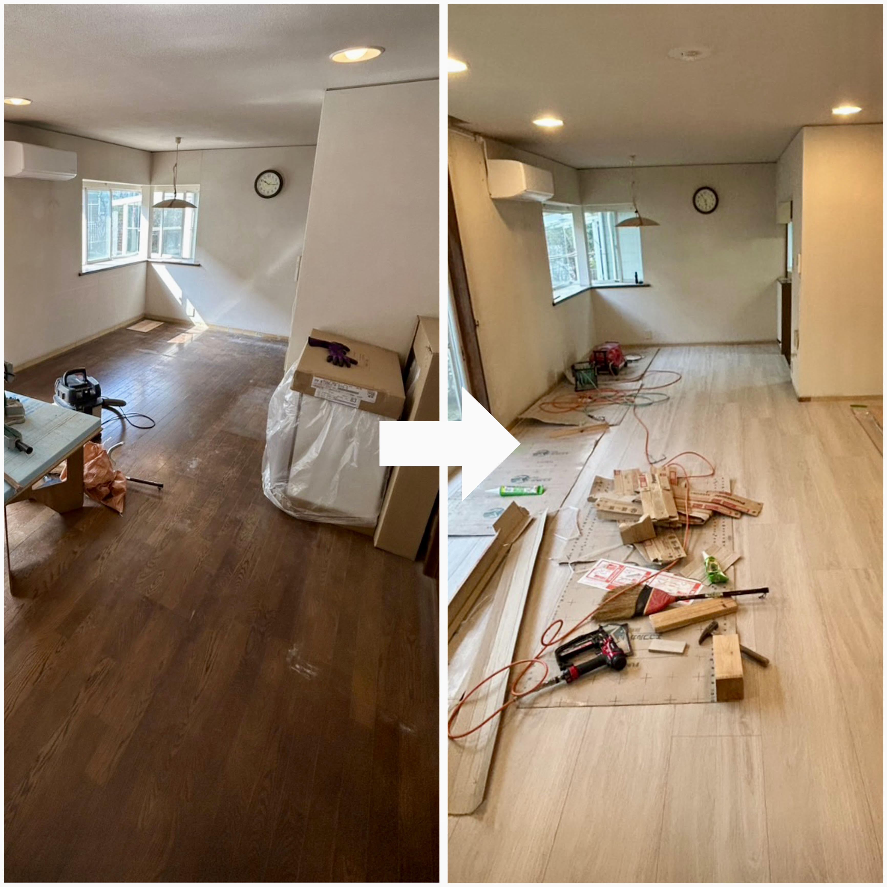 《リフォームブログ》ご購入いただいた中古戸建のリフォーム工事を始めました！