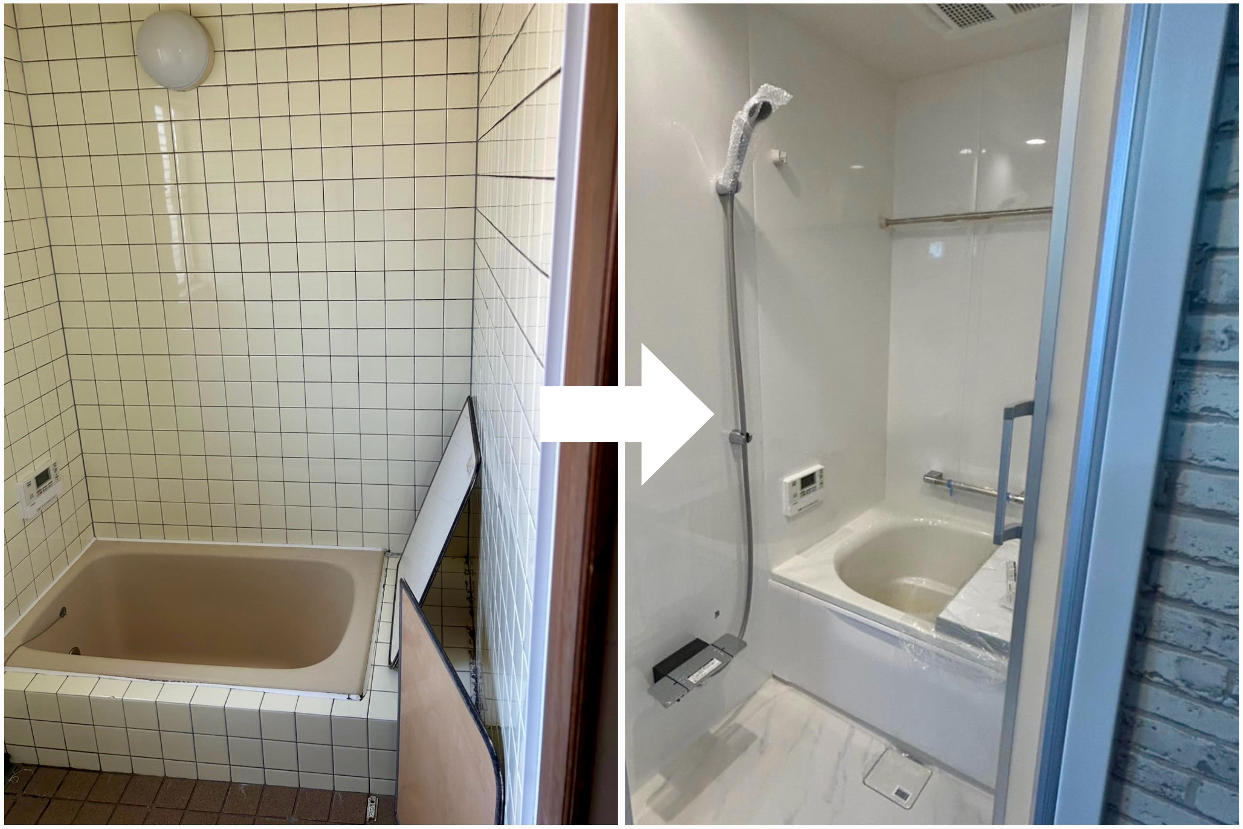 《リフォームブログ》浴室のリフォーム工事