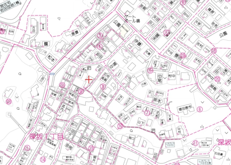 福岡県中間市深坂１丁目【土地（47.46坪）建築条件無し】をお預かりしました。