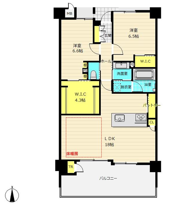 福岡県北九州市小倉北区井堀2丁目【中古マンション】
